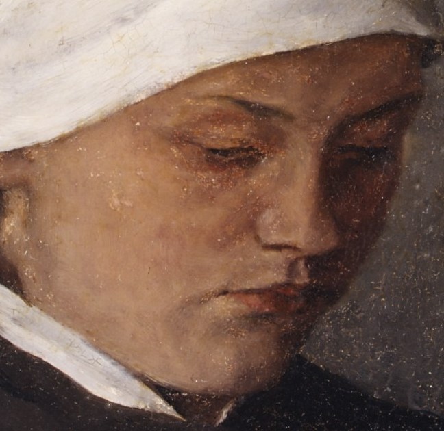 It's a simple peasant girl.