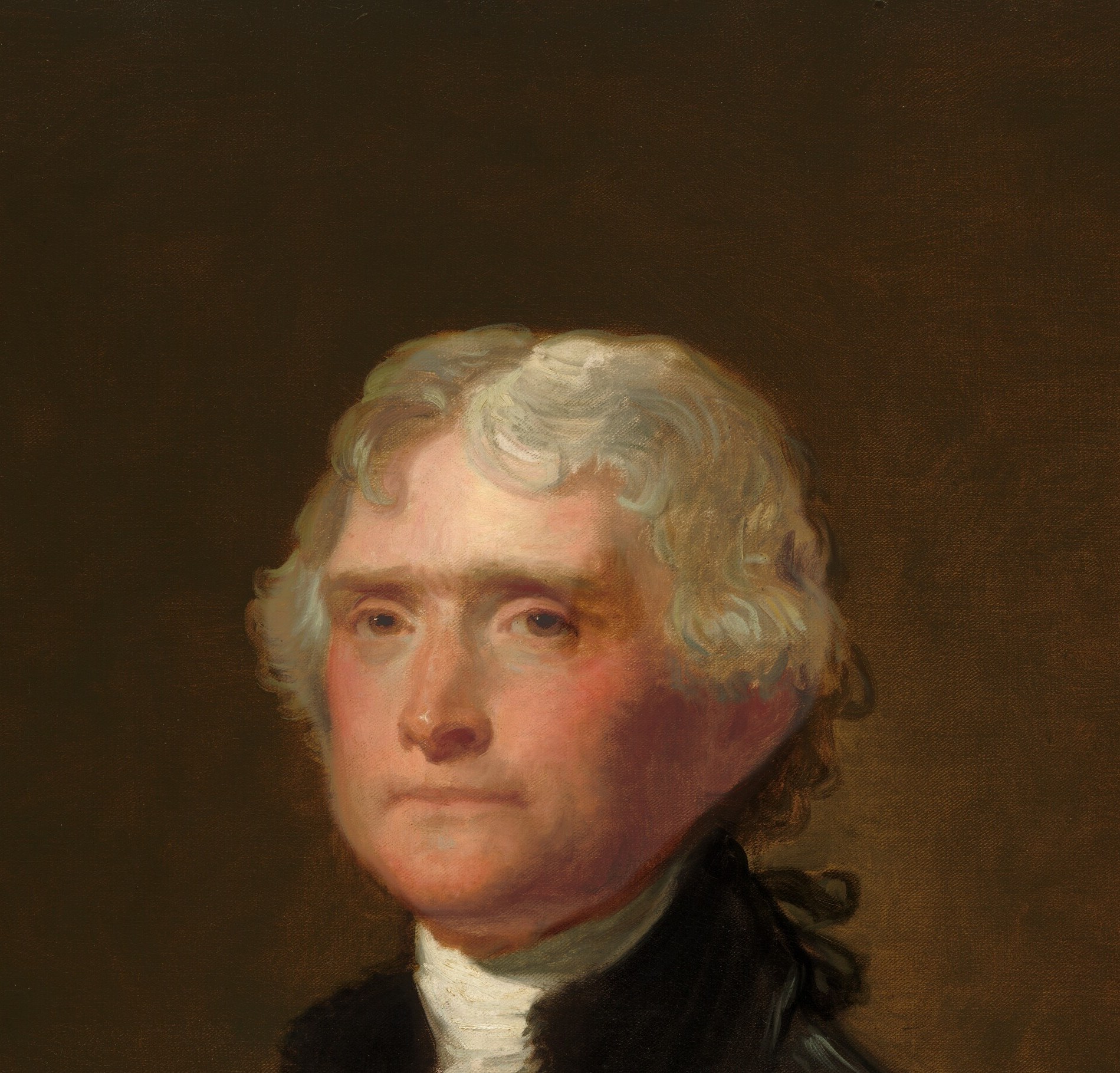 Healy painted this in Paris, 1863. A copy of an earlier portrait.