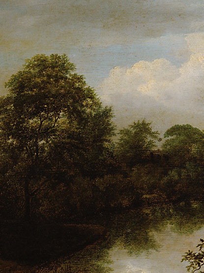 His landscapes felt profoundly real.