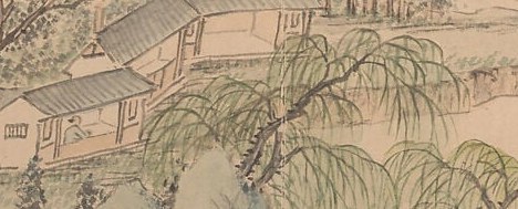 Though no people are shown, the small structure suggests human presence.