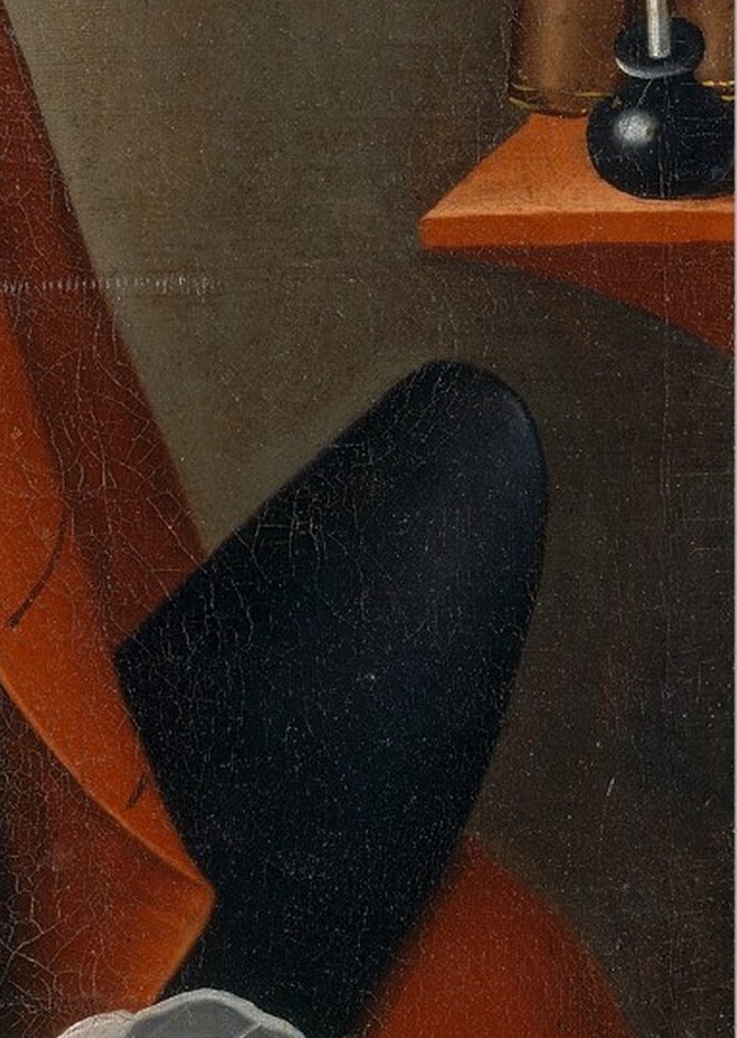 These tools symbolize the sitter's intellect, or even his profession.