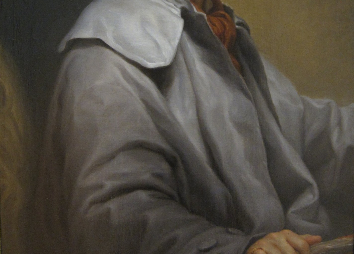 But when he turned the mirror on himself, he painted this.
