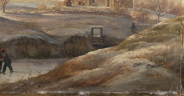 He captures how winter light falls on snow.
