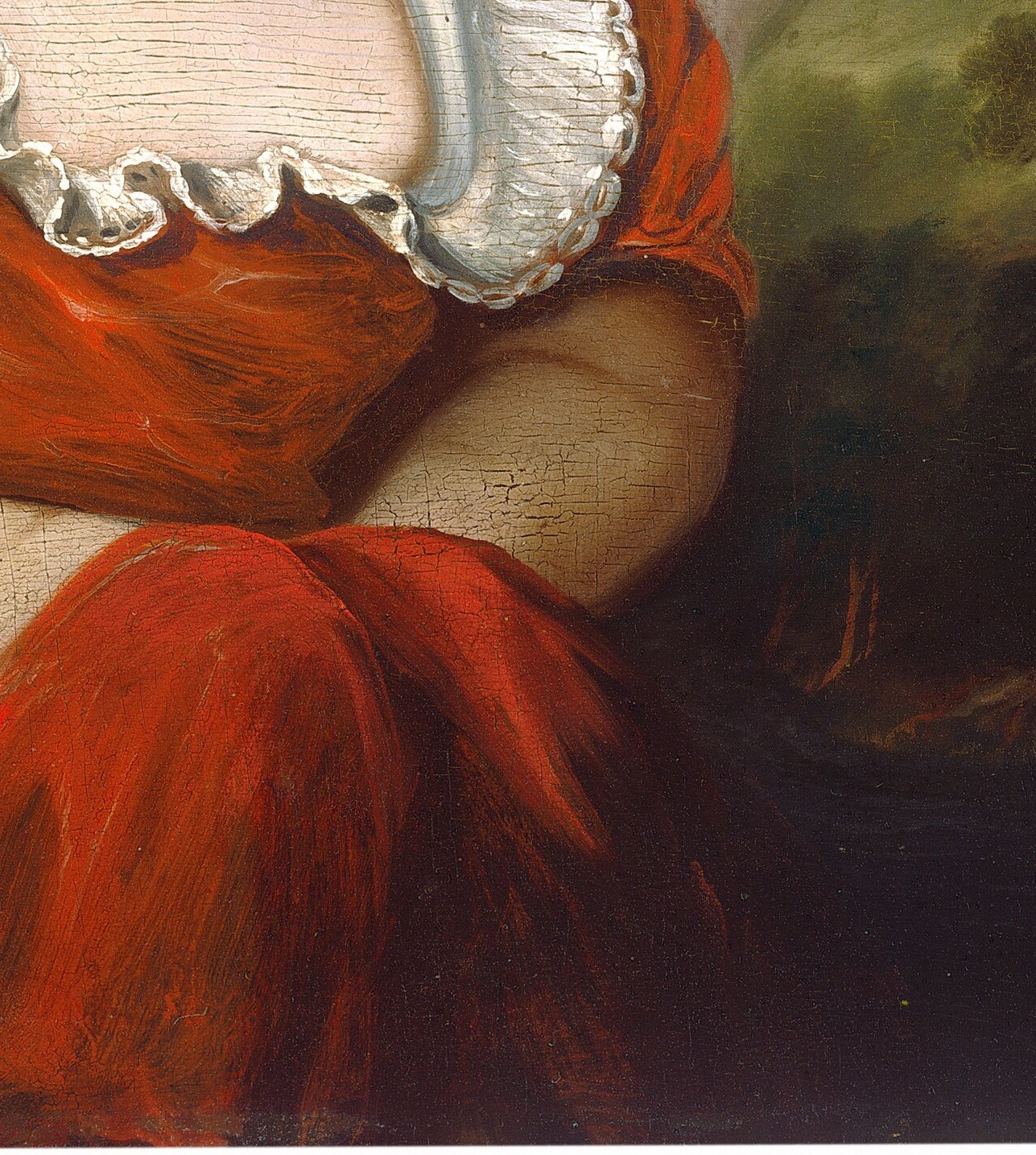 This child wears a formal portrait dress.