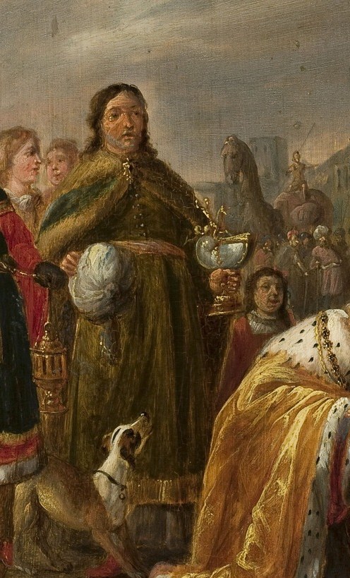 The three kings brought their gifts.