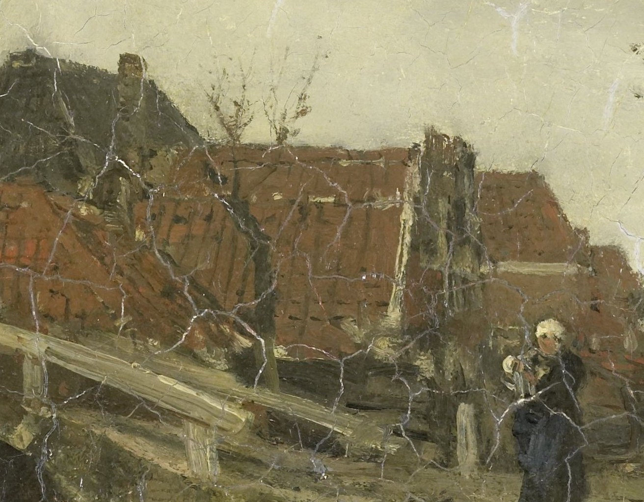 The artist, Jacob Maris, was a giant of the Hague School.