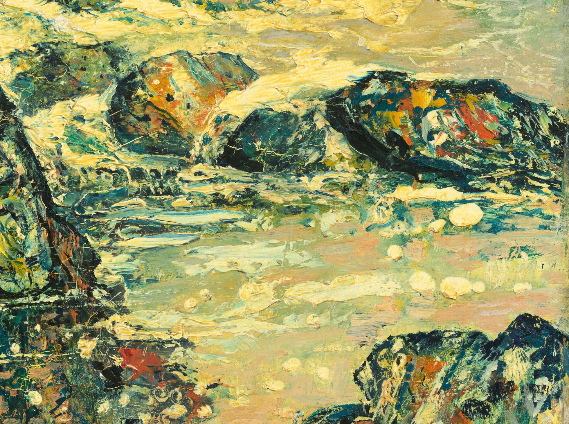He was known for moody coastal scenes like this one.