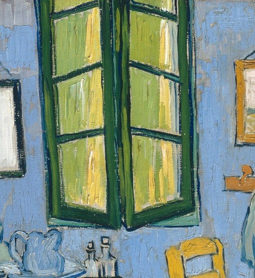 Every line in this room vibrates with his brushstrokes.