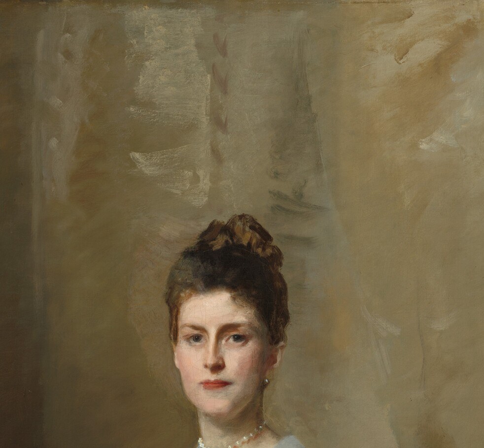 She was known for a lively social reputation.