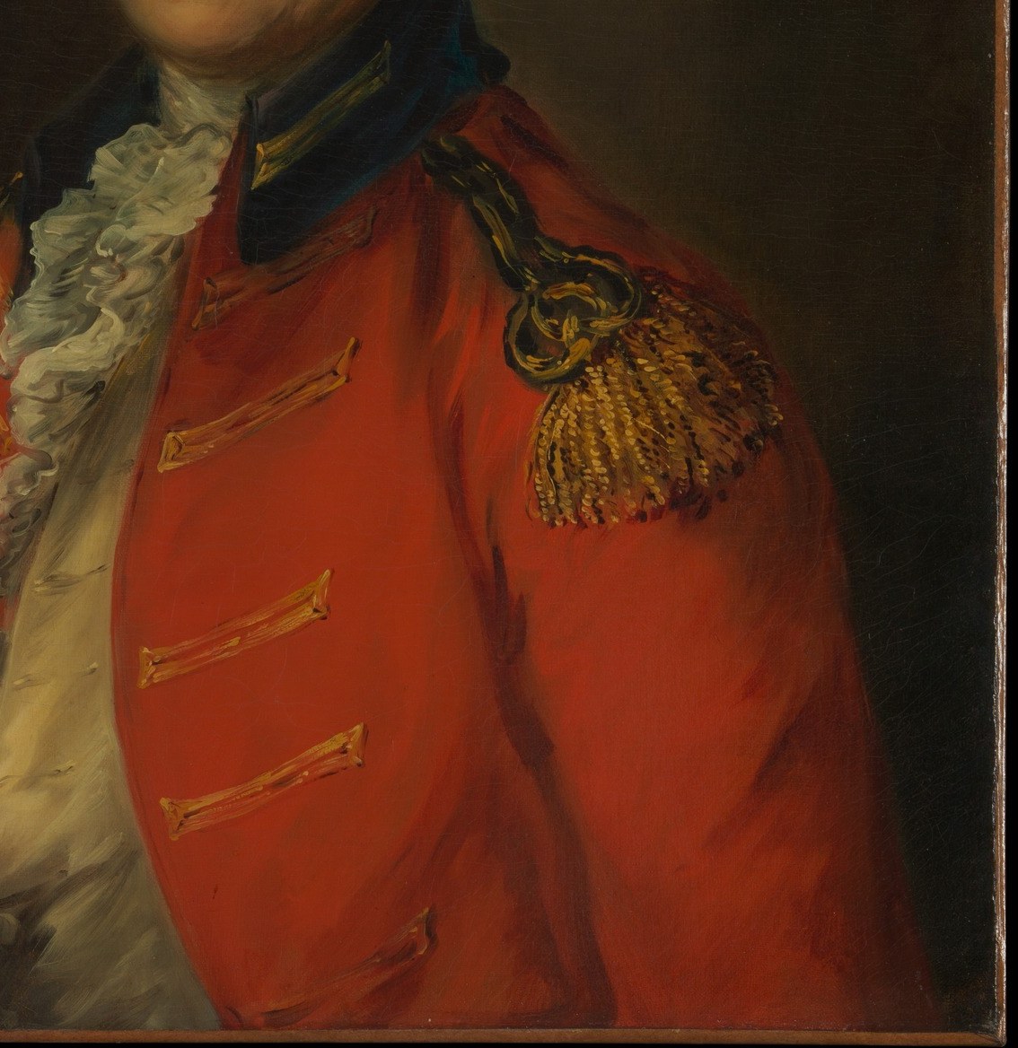 The painter, Thomas Gainsborough, was known for his fluid brushwork.