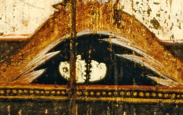 This tempera work dates back to around 1100.