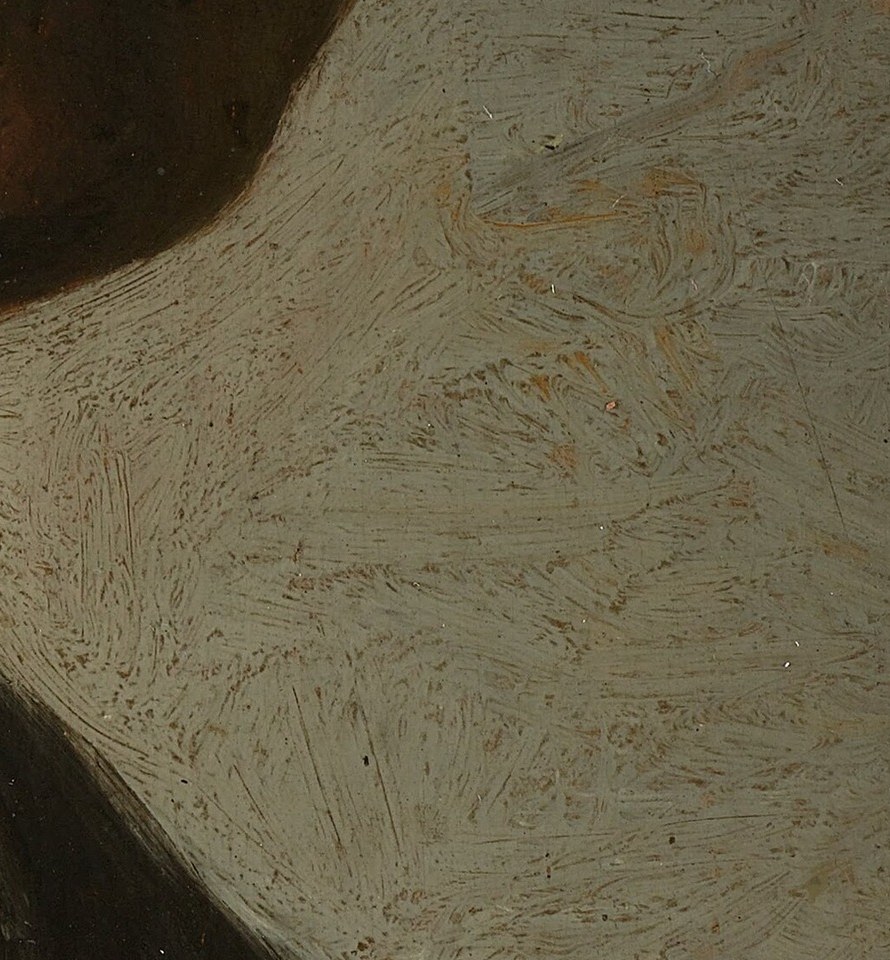 The deep shadow here emphasizes the form of the neck and the dramatic lighting.