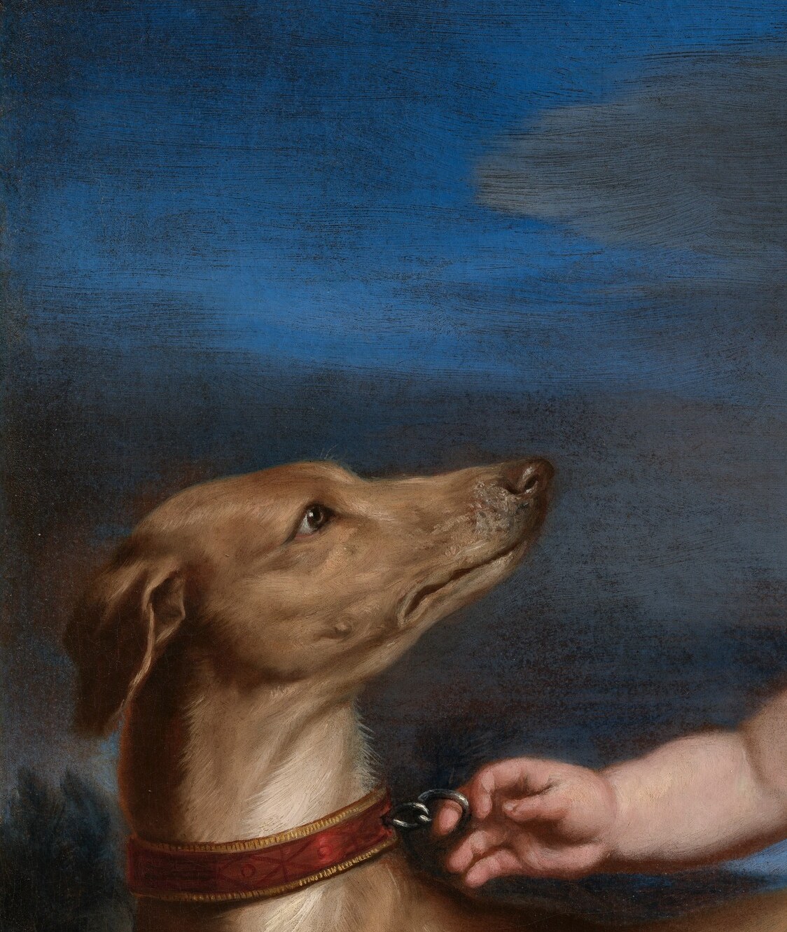 And his greyhound? A Renaissance symbol of fidelity.
