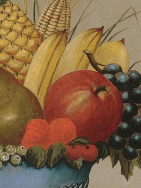 In fact, bananas were also genuinely exotic at the time.