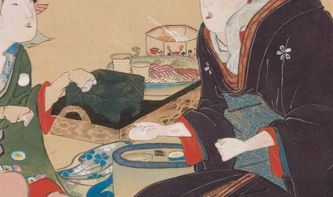 Tea sets like this one were central to hospitality rituals.