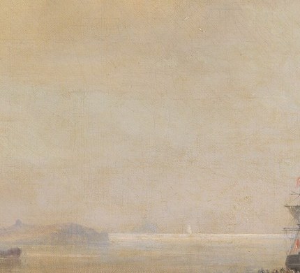The first transatlantic telegraph cable.