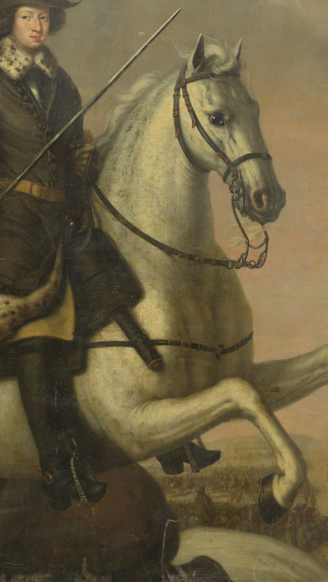 This was painted to celebrate a military record.