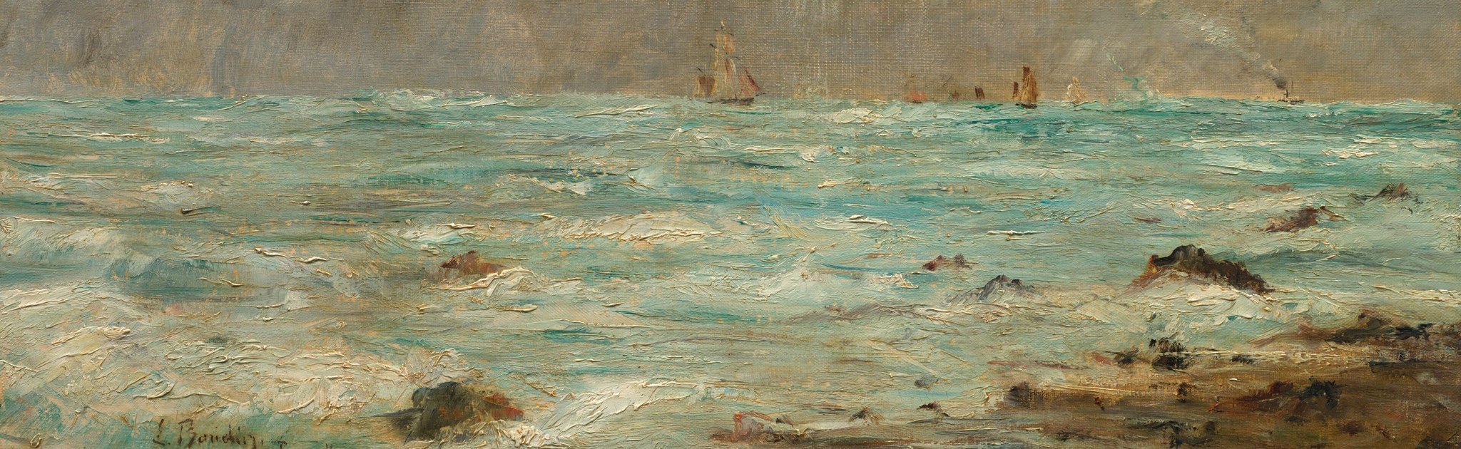 He became famous for painting the sea and its shores.
