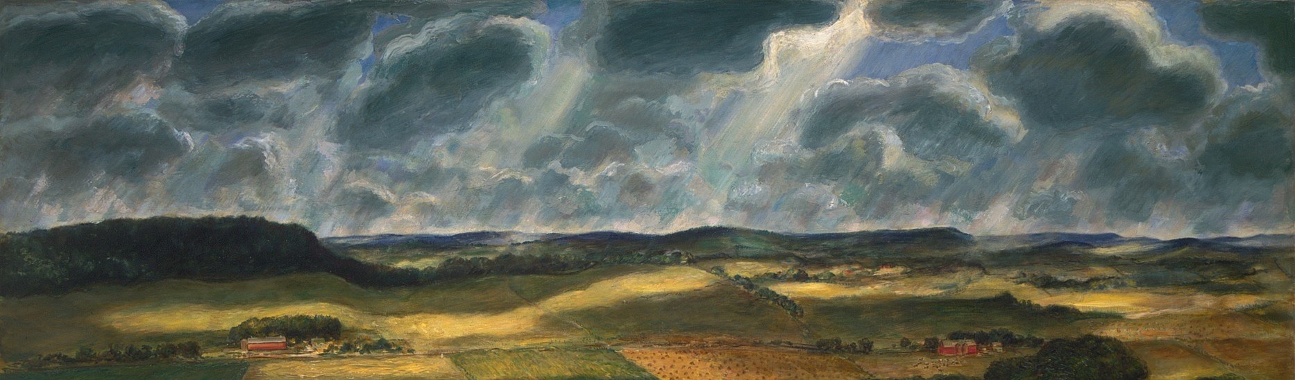 Drama roils in the air; the ground holds firm beneath it.