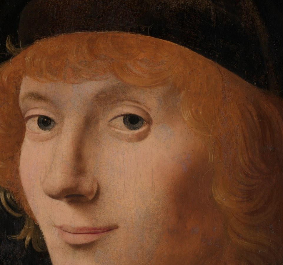 He was painted around 1490 in Venice.