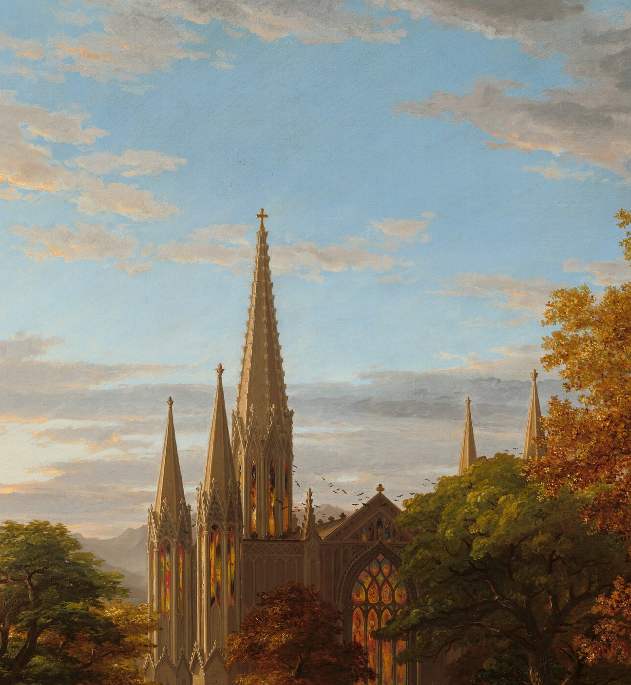 Thomas Cole painted it in 1837, at the height of his fame.