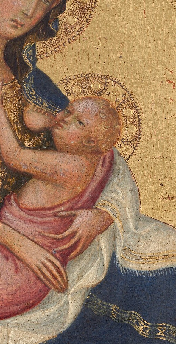 Her son reaches for a higher blessing.