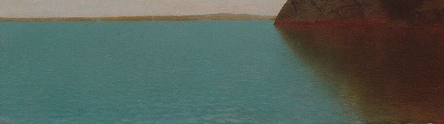 Its smooth surface and serene color evoke a sense of peace and vastness.