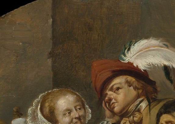 But tonight they are not sitting for a portrait.
