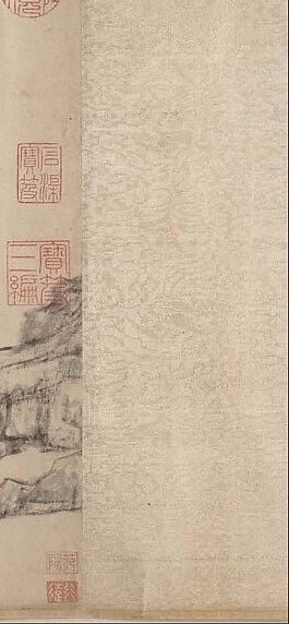 Wen Zhengming often included his precise calligraphy, like this.