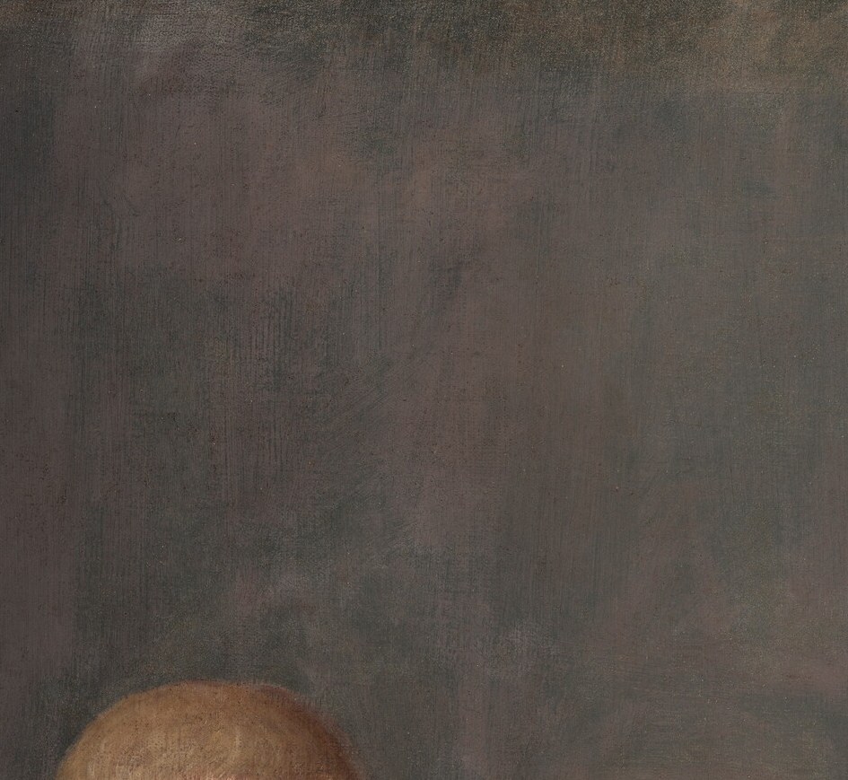 The artist gave each child a serious, formal gaze.