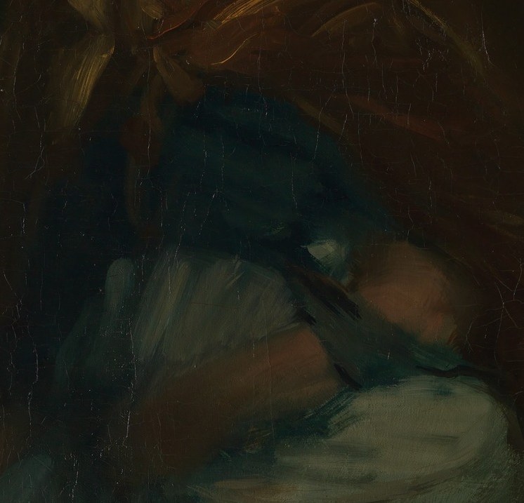 He used bold brushstrokes to create vivid textures.
