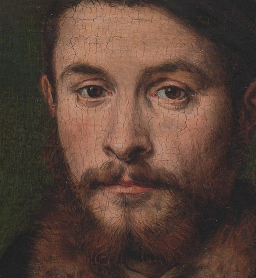 This refined technique was typical of his French Renaissance portraits.