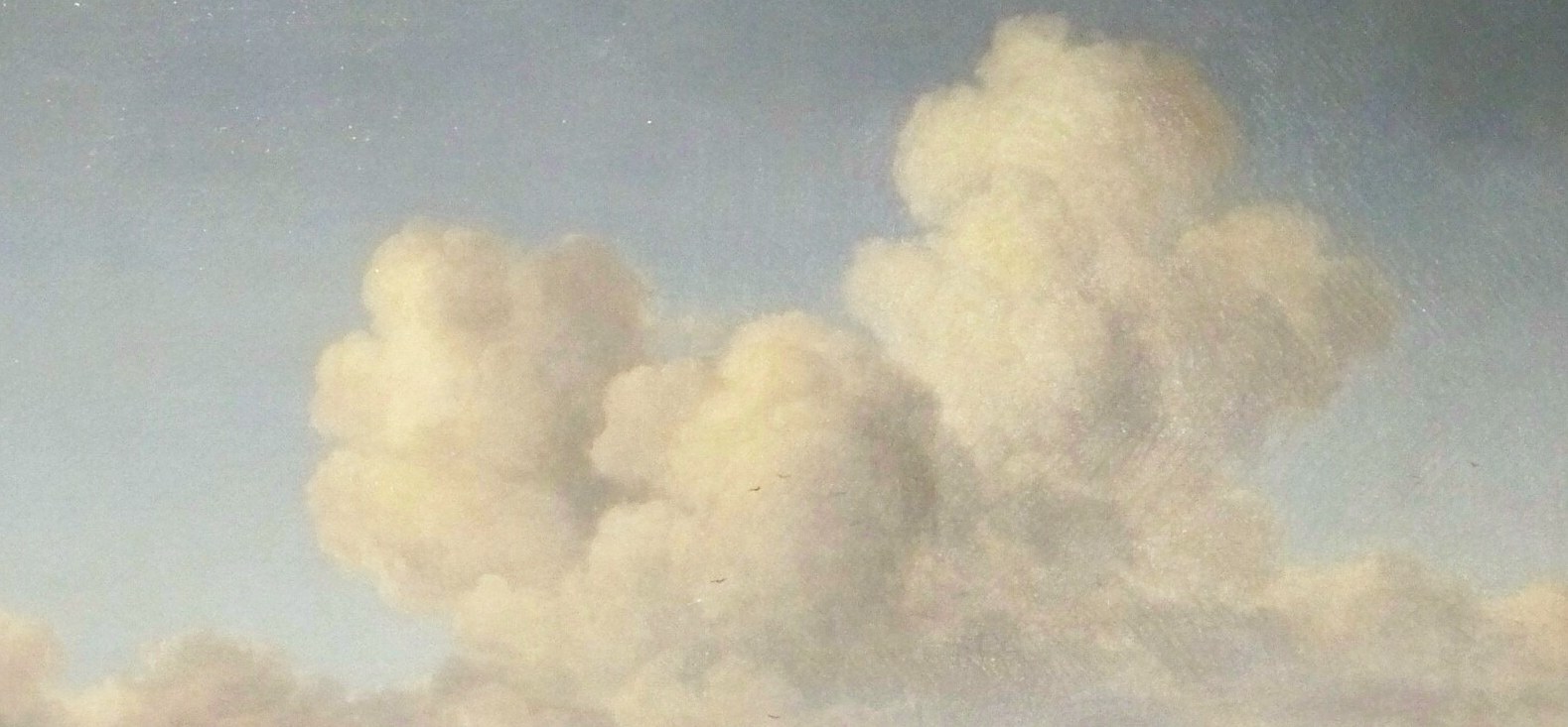Clouds can signal a change in weather.