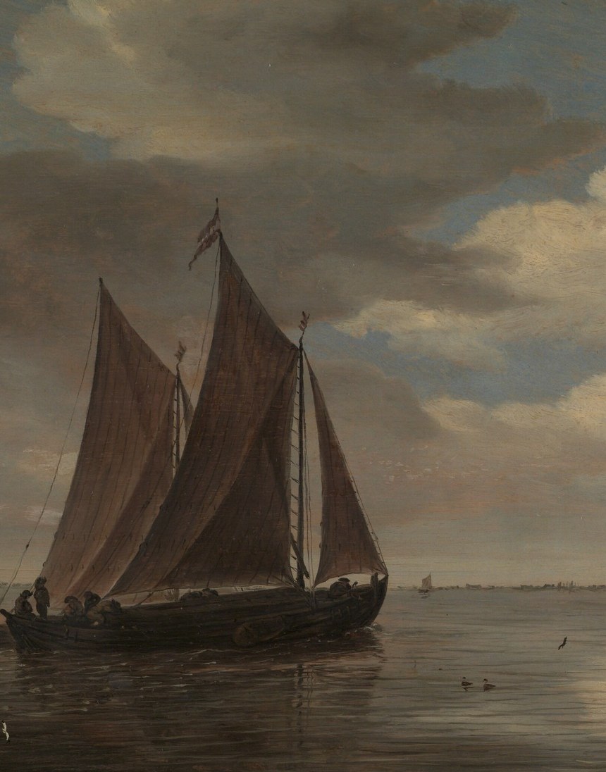This painter was the uncle of Jacob van Ruisdael.