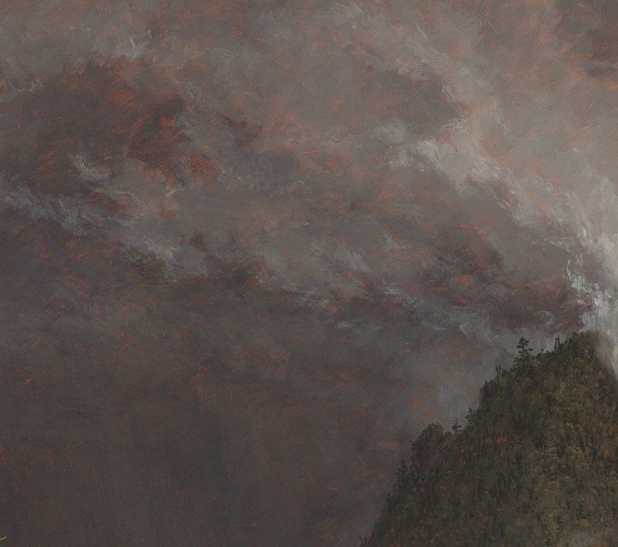 And then set a glow burning inside the clouds.