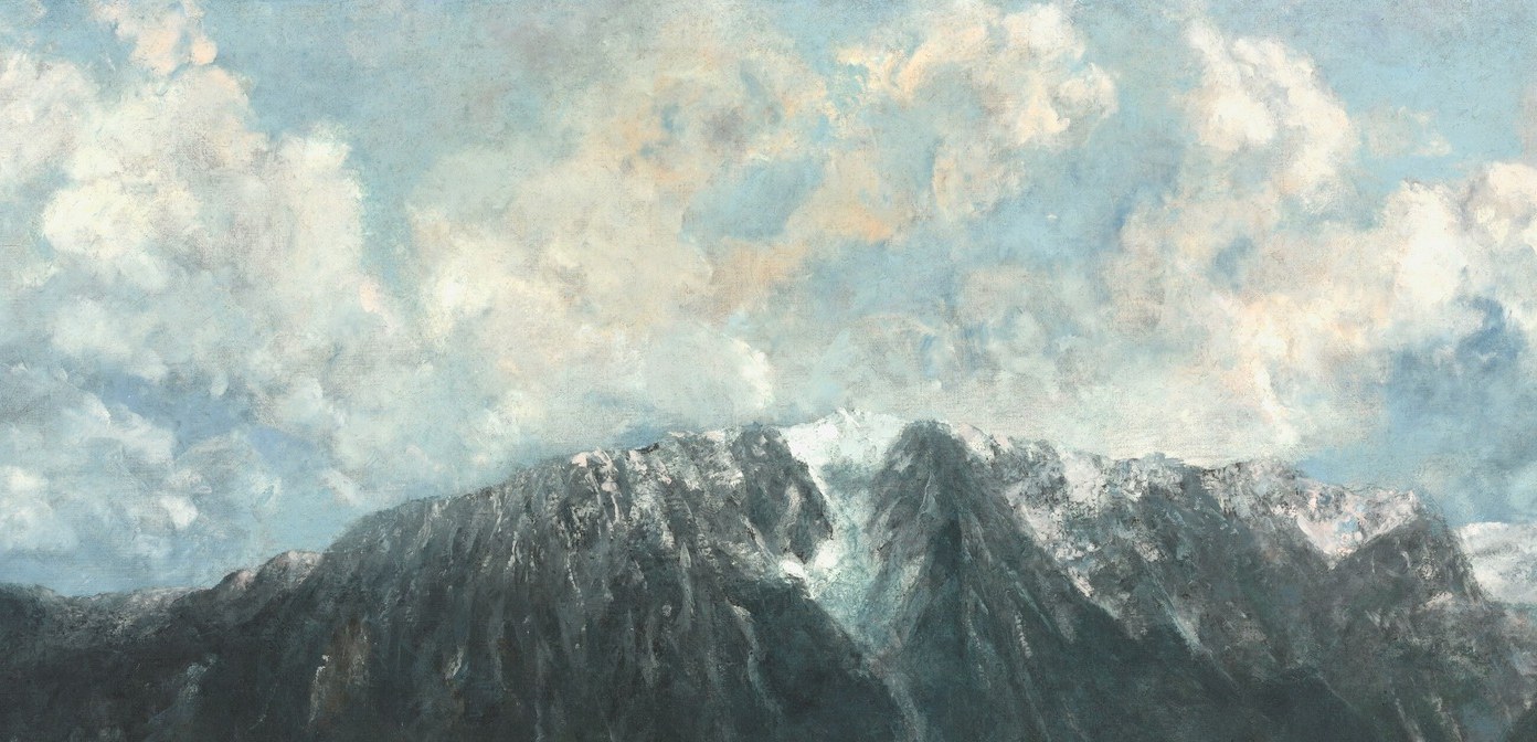 He painted this: the Dents du Midi range.