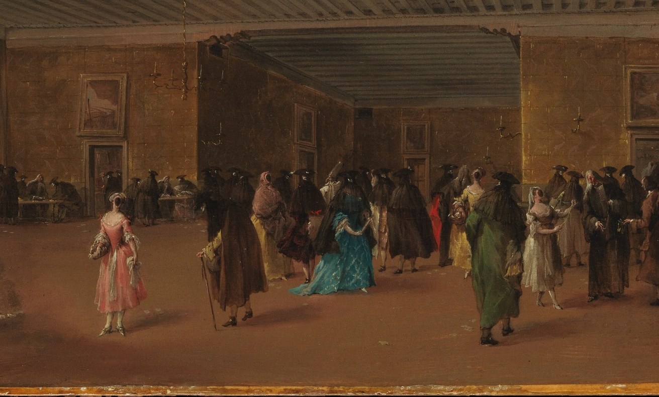 Guardi didn't paint people, he painted gestures.