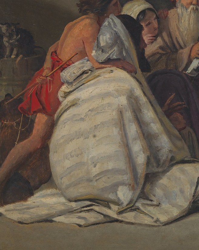 This German Romantic painter captured a calm before the storm.