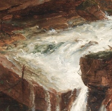 The force of nature captured in oil paint.