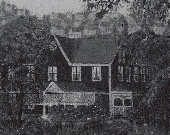 His work often depicted simple rural scenes.