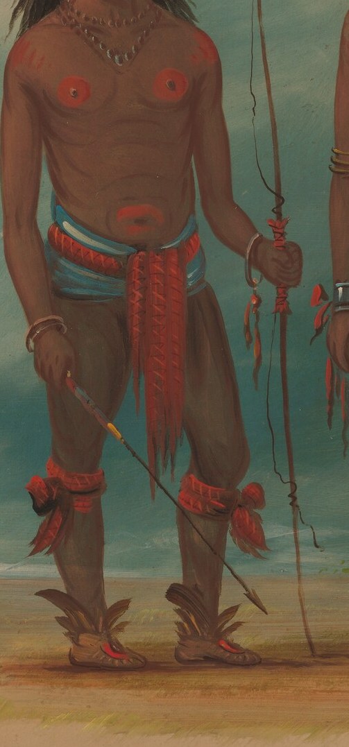 Each detail, like this bow and arrow, tells a story.