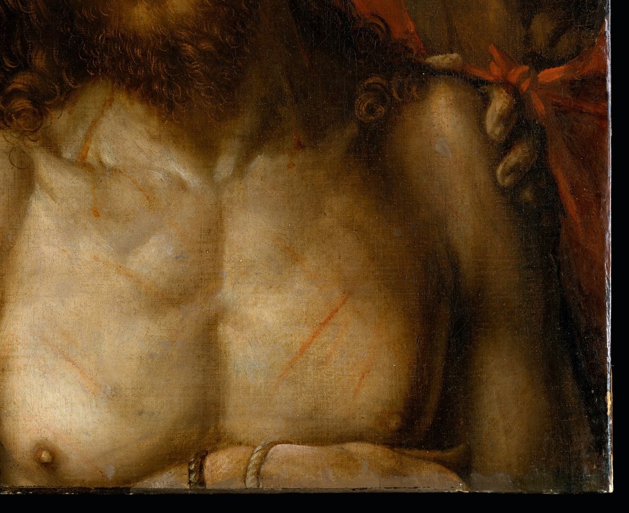 It means, 'Behold the man.'