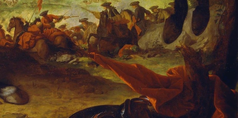 His reign began with a 13-year war across Europe.