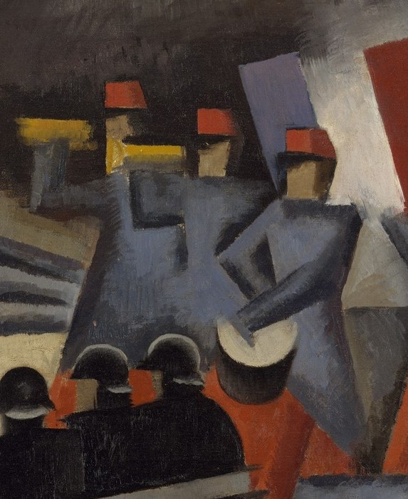 The painter was Roger de La Fresnaye. A rising star of the French avant-garde.