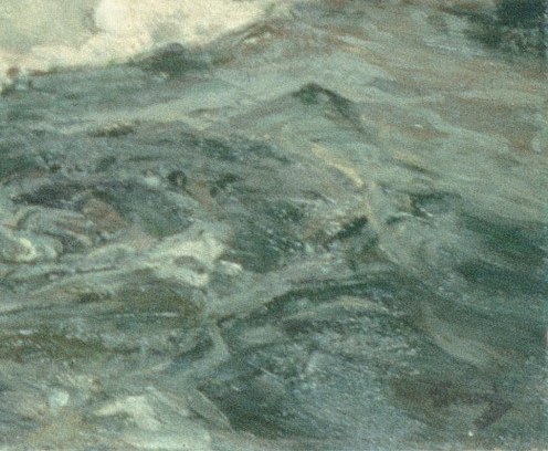 This painting captured the ocean's fury in 1908.