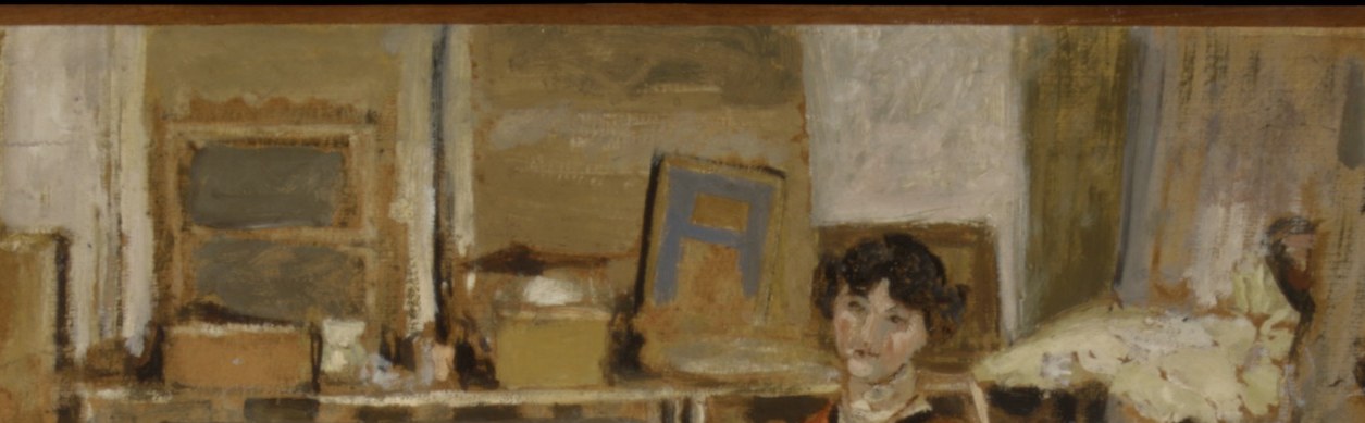 He painted women surrounded by the fabrics they worked with.