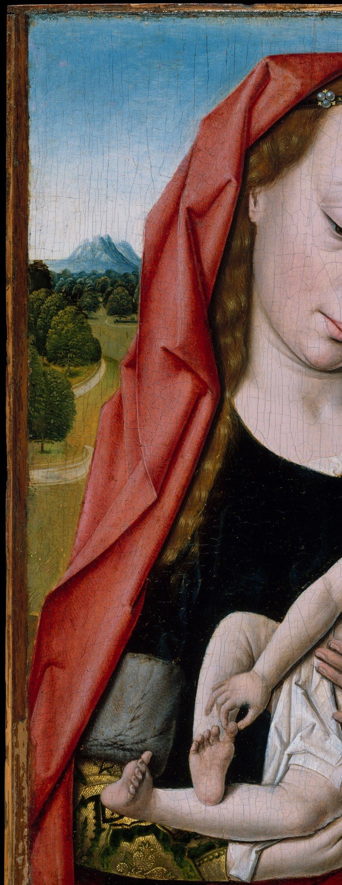 The 1470s in Flanders: oil paint was brand new.