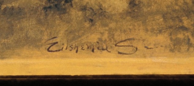 The painter's name was Louis Eilshemius. 1917.