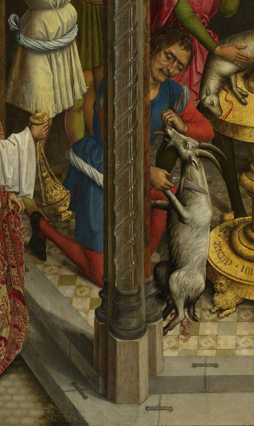 These red robes have incredible depth.