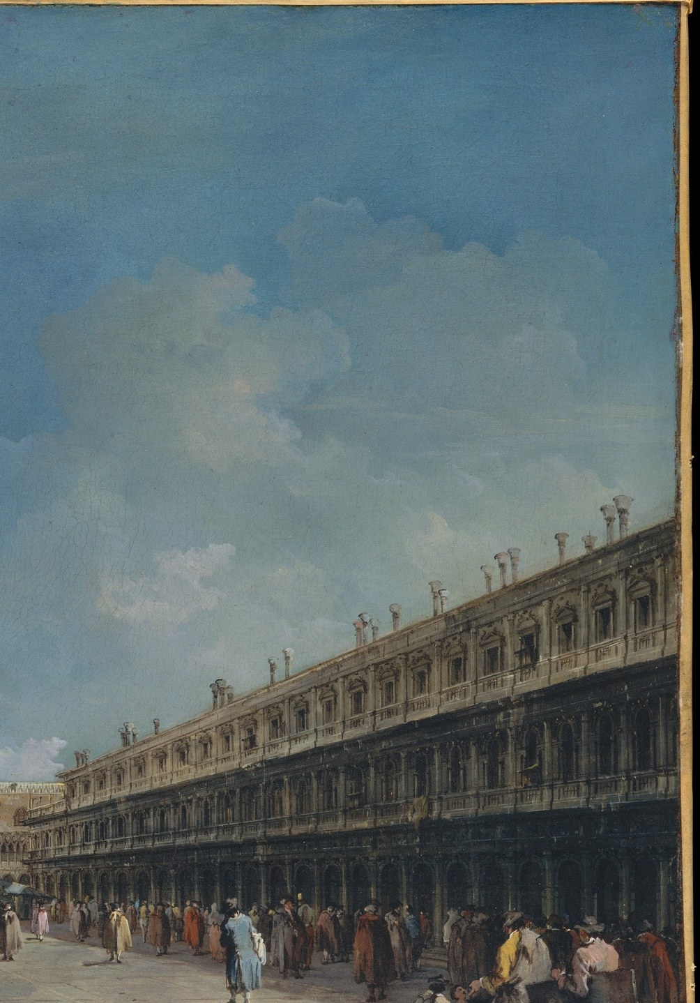 But if you commissioned a view of Venice in 1768, you called Canaletto.